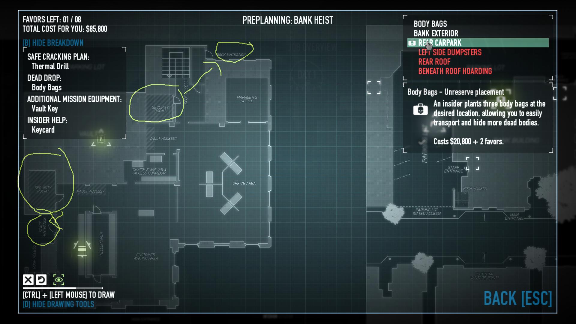 Payday 2 bank map фото 60